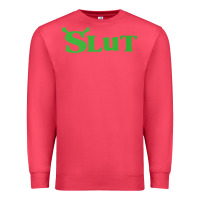 Cardinal SHREK SLUT GREEN SHIRT Premium Sweatshirt - linhVisuals