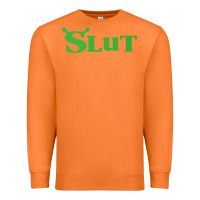 Carrot SHREK SLUT GREEN SHIRT Premium Sweatshirt - linhVisuals