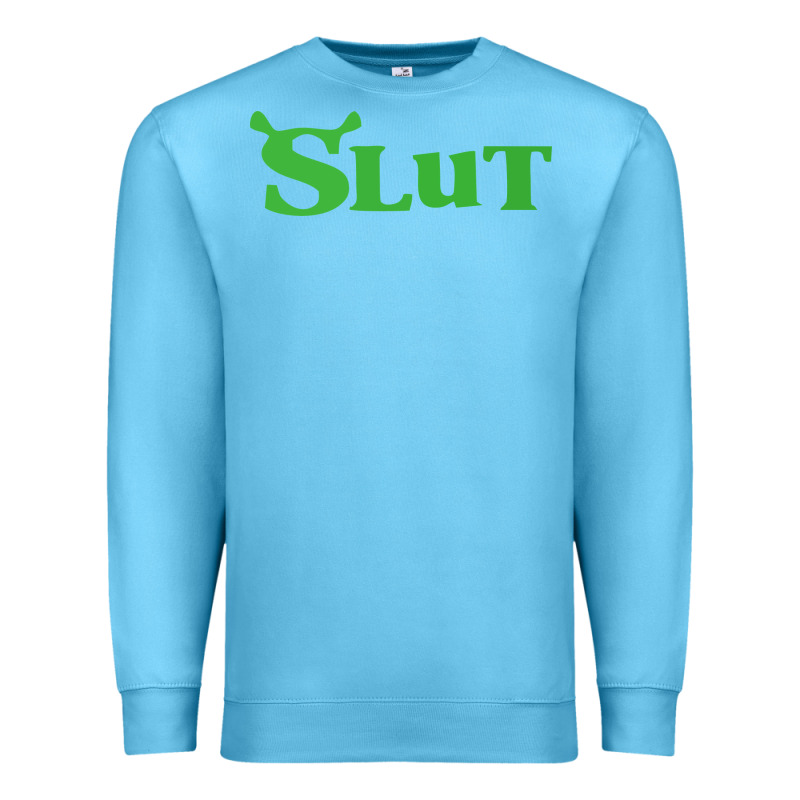 Shrek Slut Green Shirt Premium Sweatshirt by linhVisuals | Teevron