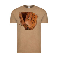 Vintage Coffee baseball glove Vintage Tee - FaDigitalArtStudio