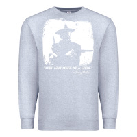 Heather Grey josey wales player film Premium Sweatshirt - linhVisuals