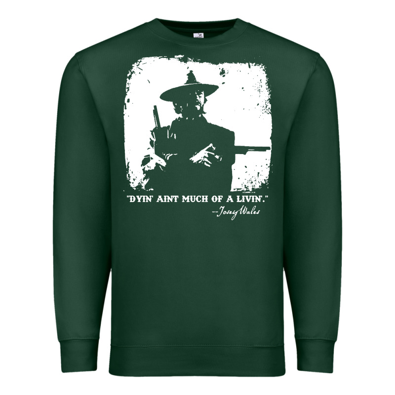 Josey Wales Player Film Premium Sweatshirt by linhVisuals | Teevron