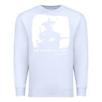 White josey wales player film Premium Sweatshirt - linhVisuals