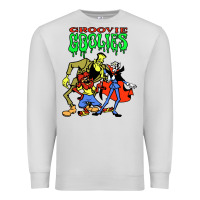 Dove Grey groovie ghoulies Premium Sweatshirt - linhVisuals