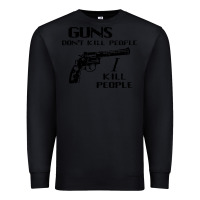 Black guns dont kill people i kill people 1996 Premium Sweatshirt - linhVisuals