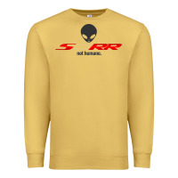 Antique Gold s1000rr not humane Premium Sweatshirt - linhVisuals