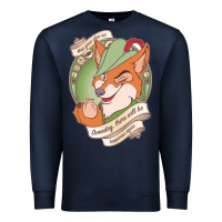Navy chin up   robin hood Premium Sweatshirt - linhVisuals