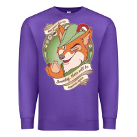 Purple chin up   robin hood Premium Sweatshirt - linhVisuals