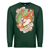 Sports Green chin up   robin hood Premium Sweatshirt - linhVisuals