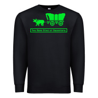 Black you have died of dysentery oregon trail Premium Sweatshirt - linhVisuals