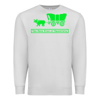 Dove Grey you have died of dysentery oregon trail Premium Sweatshirt - linhVisuals