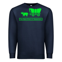 Navy you have died of dysentery oregon trail Premium Sweatshirt - linhVisuals