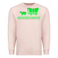 Pale Pink you have died of dysentery oregon trail Premium Sweatshirt - linhVisuals
