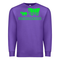 Purple you have died of dysentery oregon trail Premium Sweatshirt - linhVisuals