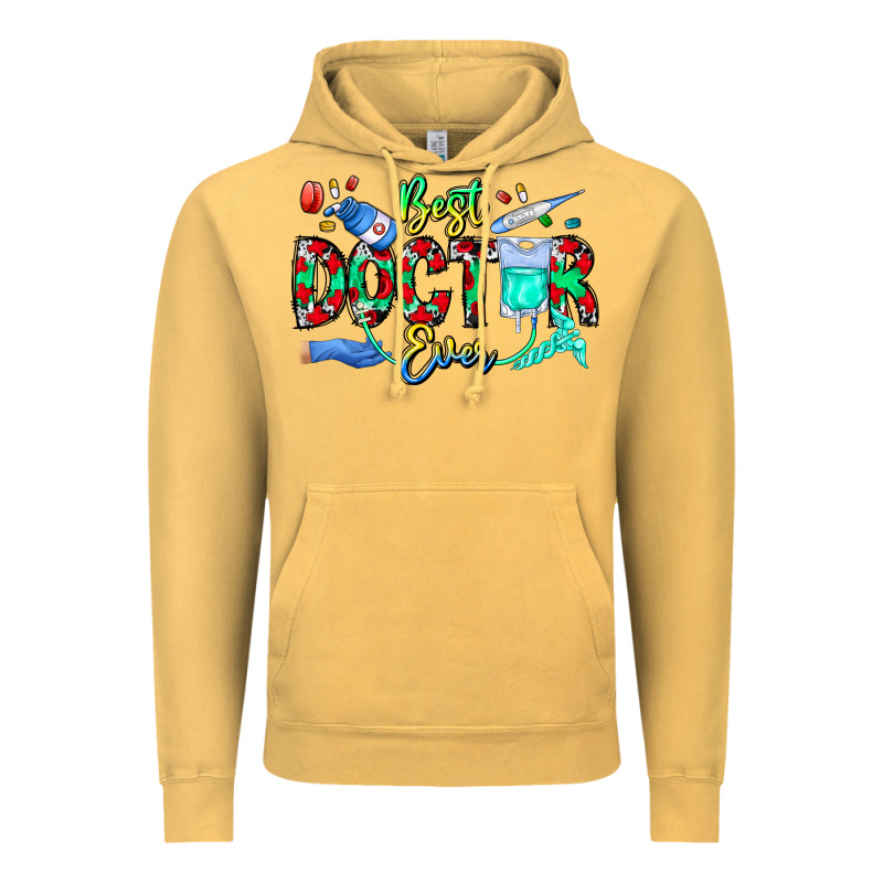 Best Doctor Ever Vintage Hoodie by CowhideDigitalArt | Teevron