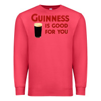 Cardinal guiness is good for you (and me) hq fnny Premium Sweatshirt - linhVisuals