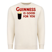 Sandshell guiness is good for you (and me) hq fnny Premium Sweatshirt - linhVisuals