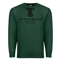 Sports Green torchwood institute Premium Sweatshirt - linhVisuals