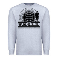 Heather Grey the man from u.n.c.l.e. Premium Sweatshirt - linhVisuals