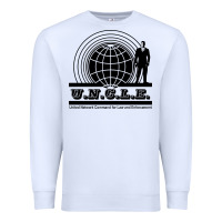 White the man from u.n.c.l.e. Premium Sweatshirt - linhVisuals