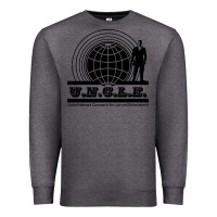 Charcoal Heather the man from u.n.c.l.e. Premium Sweatshirt - linhVisuals