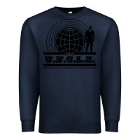 Navy the man from u.n.c.l.e. Premium Sweatshirt - linhVisuals