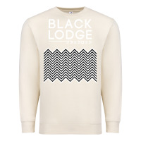 Sandshell twin peaks inspired japanese black lodge Premium Sweatshirt - linhVisuals