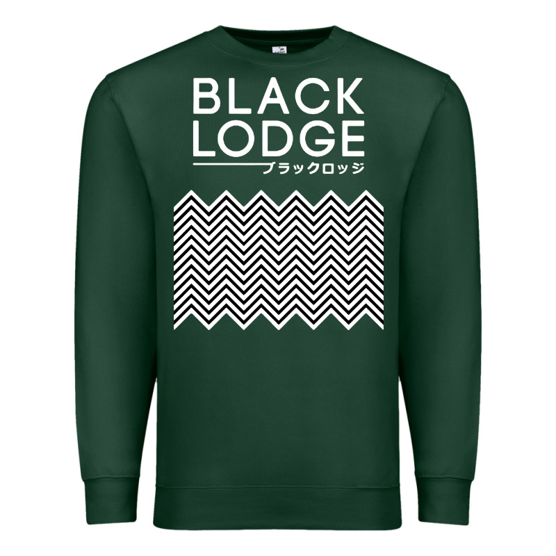 Twin Peaks Inspired Japanese Black Lodge Premium Sweatshirt by linhVisuals | Teevron