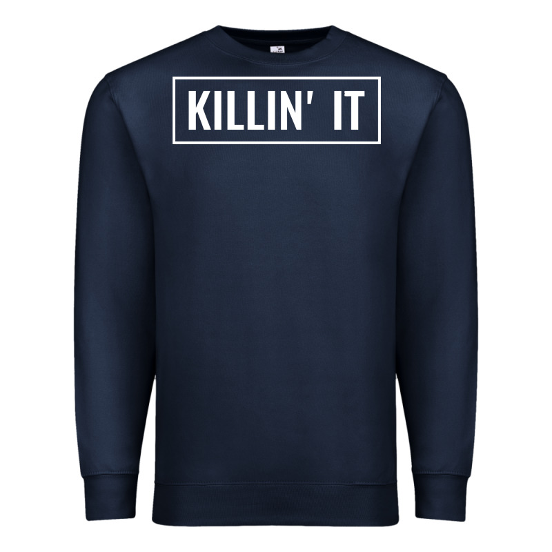 Killin' It T Premium Sweatshirt by linhVisuals | Teevron