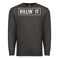 Smoke killin' it t Premium Sweatshirt - linhVisuals