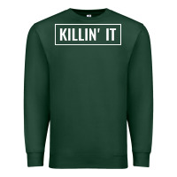 Sports Green killin' it t Premium Sweatshirt - linhVisuals