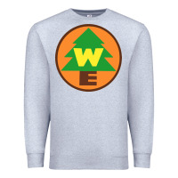 Heather Grey wilderness explorers Premium Sweatshirt - linhVisuals