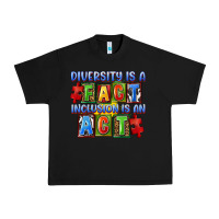 Black diversity is a fact indesion is an act Urban Heavy Tee - FaDigitalArtStudio