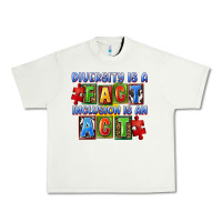 Pistachio diversity is a fact indesion is an act Urban Heavy Tee - FaDigitalArtStudio
