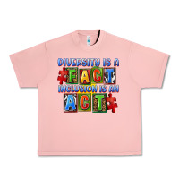 Salmon diversity is a fact indesion is an act Urban Heavy Tee - FaDigitalArtStudio