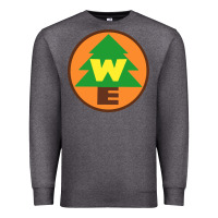 Charcoal Heather wilderness explorers Premium Sweatshirt - linhVisuals