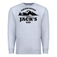 Heather Grey jacks bar virgin river Premium Sweatshirt - linhVisuals