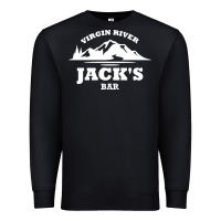 Black jacks bar virgin river Premium Sweatshirt - linhVisuals