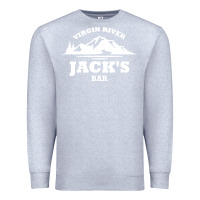 Heather Grey jacks bar virgin river Premium Sweatshirt - linhVisuals
