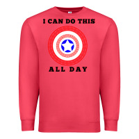 Cardinal i can do this all day graphic mens & womens t shirt Premium Sweatshirt - linhVisuals