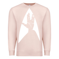 Pale Pink live long and prosper Premium Sweatshirt - linhVisuals