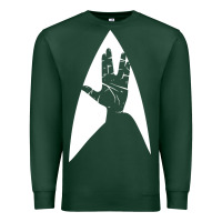 Sports Green live long and prosper Premium Sweatshirt - linhVisuals