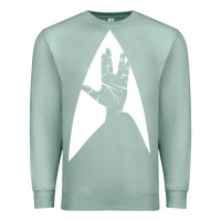 Seafoam live long and prosper Premium Sweatshirt - linhVisuals