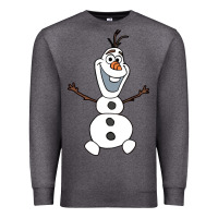 Charcoal Heather olaf Premium Sweatshirt - linhVisuals