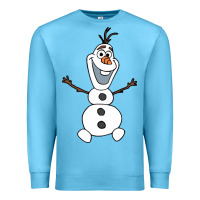 Ocean Blue olaf Premium Sweatshirt - linhVisuals