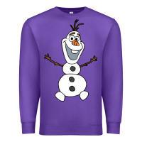 Purple olaf Premium Sweatshirt - linhVisuals