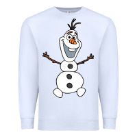 White olaf Premium Sweatshirt - linhVisuals