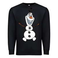Black olaf Premium Sweatshirt - linhVisuals