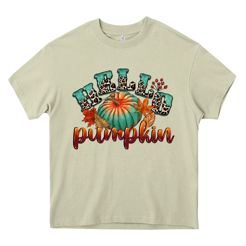 Hello Pumpkin Heavy Core Tee by CowGirlArtShop | Teevron