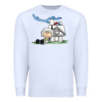 White back to the peanuts Premium Sweatshirt - linhVisuals